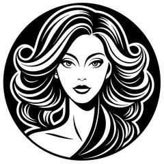 Beauty parlour Skincare Hair Salon,Spa cosmetic Vector.