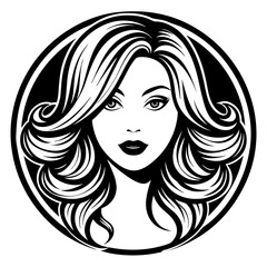 Beauty parlour Skincare Hair Salon,Spa cosmetic Vector.