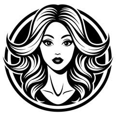 Beauty parlour Skincare Hair Salon,Spa cosmetic Vector.