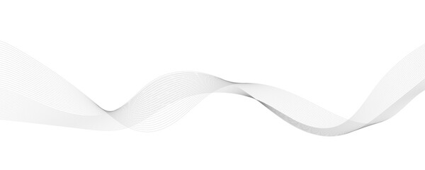 Vector abstract background with dynamic grey waves.
