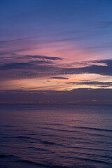 Obraz premium Beautiful Sunrise at Beach and Sea