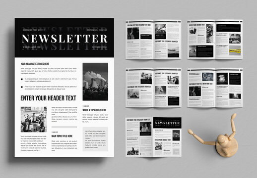 Business Newsletter Layout