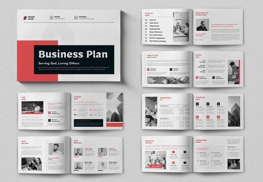 Corporate Business Plan Brochure