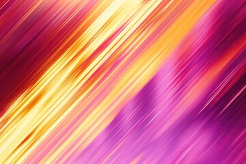 Obraz premium Abstract Background with Diagonal Blurry Lines in Pink, Yellow, and Orange Hues
