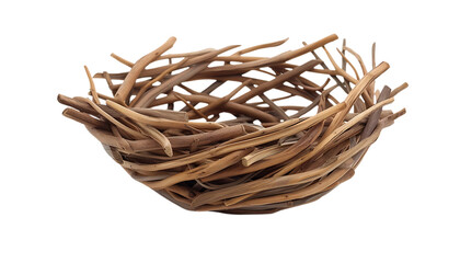 Fototapeta premium Bird's nest isolated