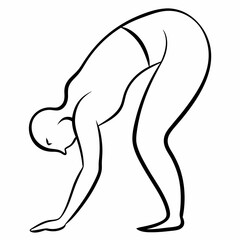 Yoga Poses Vector