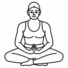 Yoga Poses Vector