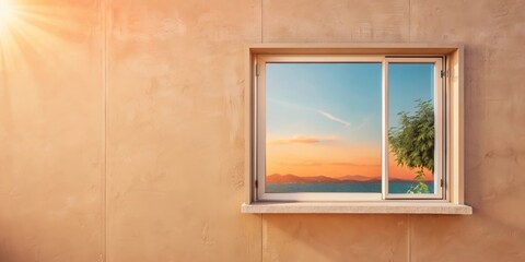 Fototapeta premium window in the sky