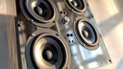 High-End Sound System in Minimalist Interior