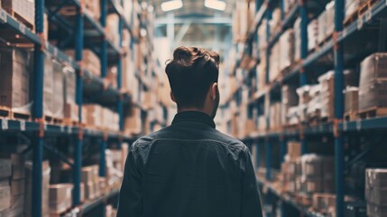 Obraz premium Establish and manage advanced inventory control systems to ensure precise accuracy