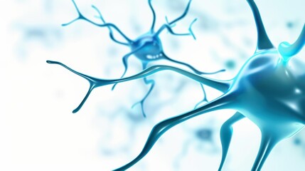 A striking 3D illustration showcases a neural network amidst a backdrop of big data and cybersecurity, set against a clean white canvas.