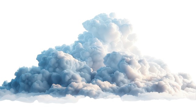Majestic Billowing Clouds Forming in a Bright Sky During Daylight Hours