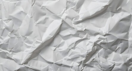 Obraz premium A crumpled paper texture with intense folds, deep wrinkles, and a highly distressed, fragmented appearance. Multiple variations available