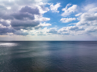 Drone view of sea waves in bird eye waves photo,Waves background