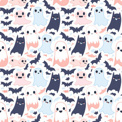 Cute Halloween saemless pattern