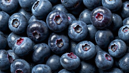 blueberries close up.