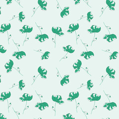 Seamless floral pattern design. Pattern Vector Design illustration.
