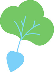 cute fruit illustration