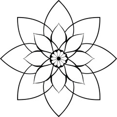 Mandala Designs, Mandala Coloring Pages with Floral Themes for KDP Interiors design