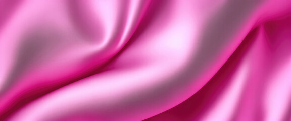 Obraz premium Luxury Pink satin smooth fabric background