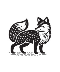 fox vector art,graphics foxs icons set,vintage illustration fox clipart,vector foxs flat style artwork design