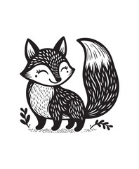 fox vector art,graphics foxs icons set,vintage illustration fox clipart,vector foxs flat style artwork design