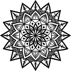 Floral Mandala Designs, Mandala Coloring Pages with Floral Themes for KDP Interiors