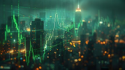 Fototapeta premium Urban Ascent