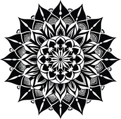 Floral Mandala Designs, Mandala Coloring Pages with Floral Themes for KDP Interiors