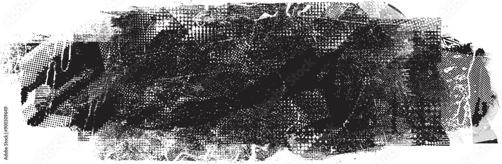 Poster glitch distorted grange shape . noise grungy logo . trendy defect error shapes . glitched frame .gru