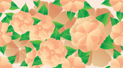 Vector background design fabric pattern, seamless wallpaper, floral pattern, floral design