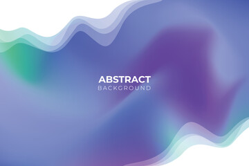 Modern fluid gradient background with curvy shapes Free Vector