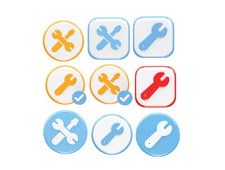 Tools icon illustration vector element repair icon 