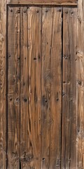 Naklejka premium Rustic Wooden Wall Background With Textured Patterns and Natural Grain