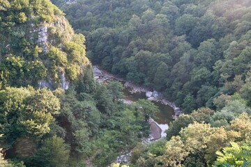 landscape in the mountains