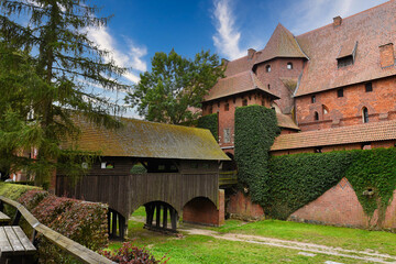 Teutonic Castle in Malbork, Poland