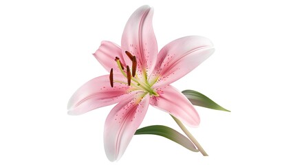 Pink Lily Flower