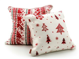 Bright decorative pillow covers bring holiday cheer to any room with their cheerful Christmas designs