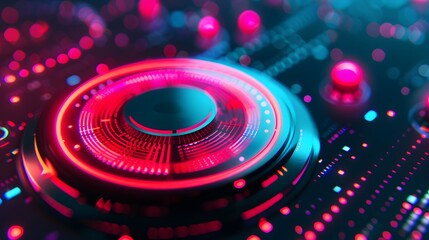 Elevated Branding with AI: Futuristic Visualizations in Complementary Colors from a Top View