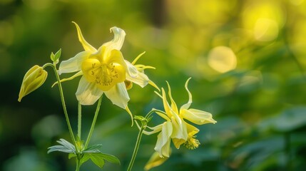 Columbine: With their intricate blooms, columbines symbolize innocence and foolishness, adding a unique touch to wildflower gardens and natural landscapes.
