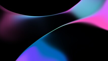 Blue and pink liquid Abstract Background, Smooth transitions of iridescent colors, Soft pastel color gradient, Colorful gradient Rainbow Background