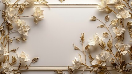 Illustrate a beautifully designed wedding invitation with ornate borders and elegant typography, set against a white background to represent the formal announcement of the wedding.