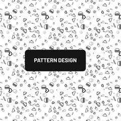 
Abstract pattern design stylish classic background design.pattern on a white background