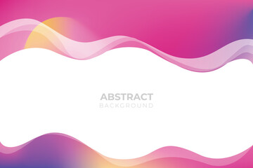 Modern fluid gradient background with curvy shapes Free Vector