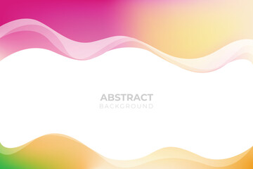 Modern fluid gradient background with curvy shapes Free Vector