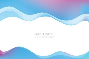 Modern fluid gradient background with curvy shapes Free Vector