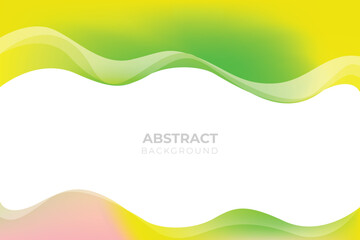Modern fluid gradient background with curvy shapes Free Vector