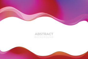 Modern fluid gradient background with curvy shapes Free Vector