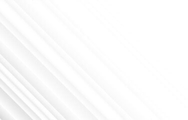 Obraz premium White abstract background with line pattern, banner design. Vector