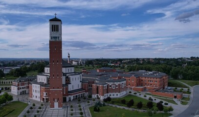 wieża , kościół , muzeum , budynki , panorama © Waclaw